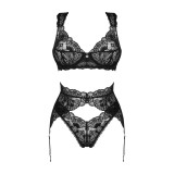 Donna Dream 3er Set Schwarz von Obsessive | Fesselliebe.de