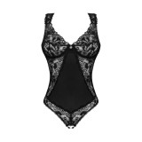 Donna Dream Offener Schritt Body Schwarz von Obsessive | Fesselliebe.de