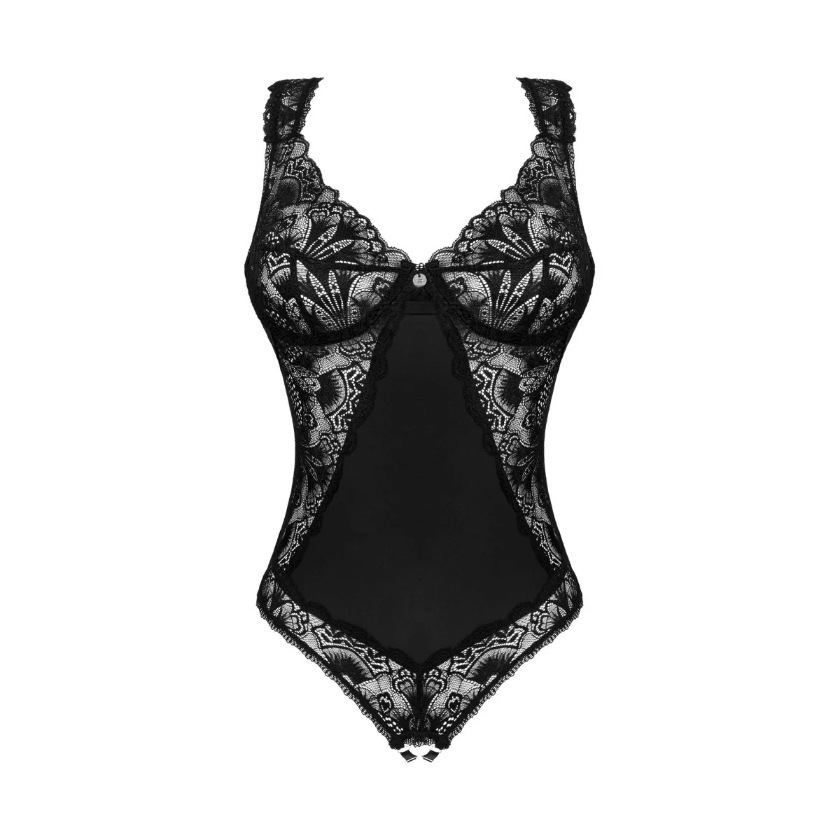 Donna Dream offener Schritt Body schwarz von Obsessive kaufen | Fesselliebe