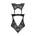 Donna Dream Offener Schritt Body Schwarz von Obsessive