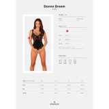 Donna Dream Offener Schritt Body Schwarz von Obsessive | Fesselliebe.de