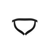 Ben Slip offen Schwarz 044 von Passion Men | Fesselliebe.de