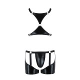 Aron Set Schwarz 047 von Passion Men | Fesselliebe.de