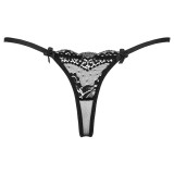 String Schwarz-Beige St001 von Kotek | Fesselliebe.de