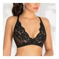 Rozetta Soft Bralette Schwarz von Róza