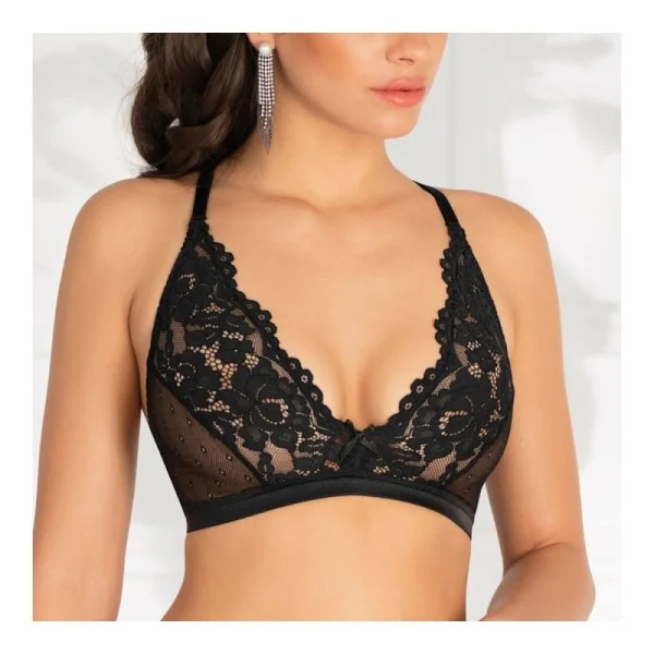 Rozetta Soft Bralette schwarz von Róza kaufen | Fesselliebe