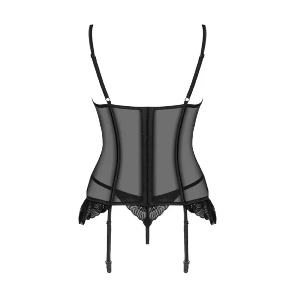 Serena Love Korsett & Tanga schwarz von Obsessive kaufen | Fesselliebe