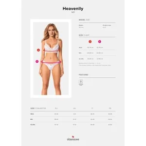 Heavenlly 2er Set Weiss von Obsessive