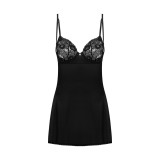 Serena Love Chemise & Tanga Schwarz von Obsessive | Fesselliebe.de