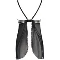Babydoll & String Schwarz V-10399 von Axami