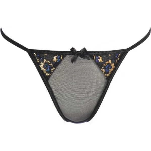 Babydoll & String schwarz V-10399 von Axami kaufen | Fesselliebe