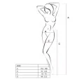 Strumpfhose offen (OUVERT Strumpfhose) Schwarz S020 von Passion-Exklusiv