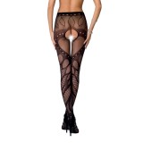 Strumpfhose offen (OUVERT Strumpfhose) Schwarz S007 von Passion-Exklusiv | Fesselliebe.de