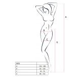 Strumpfhose offen (OUVERT Strumpfhose) Schwarz S001 von Passion-Exklusiv | Fesselliebe.de