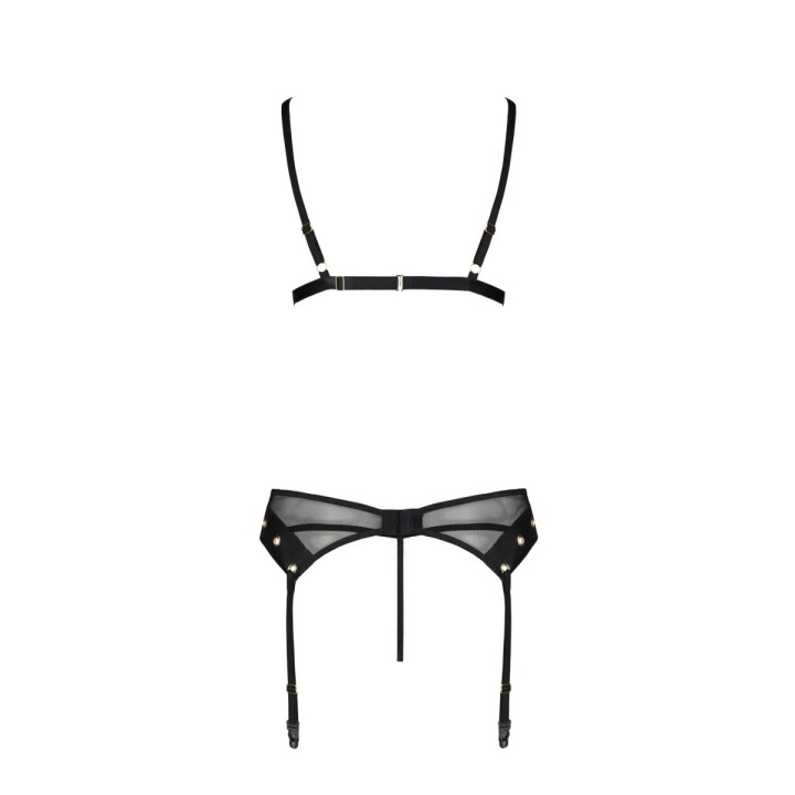 Nessy 3er Set Schwarz von Passion-Exklusiv | Fesselliebe.de