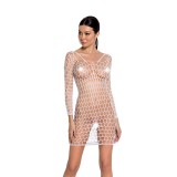 Kleid Weiss Bs093 von Passion-Exklusiv | Fesselliebe.de