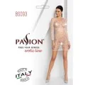 Kleid Weiss Bs093 von Passion-Exklusiv