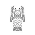 Kleid Schwarz Bs093 von Passion-Exklusiv