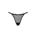 Celia Noir Tanga Schwarz von Obsessive
