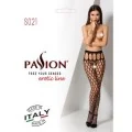 Strumpfhose offen (OUVERT Strumpfhose) Schwarz S021 von Passion-Exklusiv
