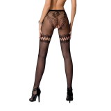 Strumpfhose offen (OUVERT Strumpfhose) Schwarz S015 von Passion-Exklusiv | Fesselliebe.de