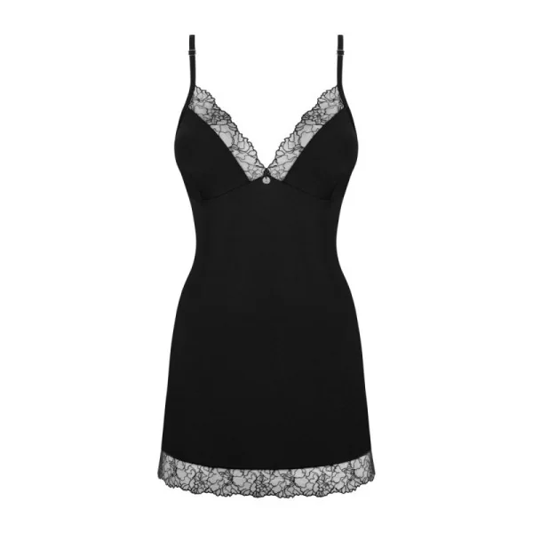 Bella Rou Chemise & Tanga schwarz von Obsessive kaufen | Fesselliebe