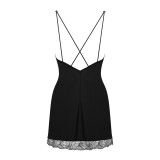 Bella Rou Chemise & Tanga Schwarz von Obsessive | Fesselliebe.de
