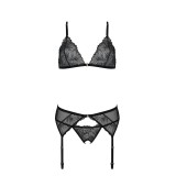 Deliena 2er Set Schwarz von Passion-Exklusiv | Fesselliebe.de
