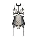 Dominica Korsett & Tanga Beige von Passion-Exklusiv
