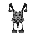 Bodystocking G334 Schwarz von Obsessive