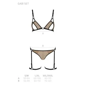 Gabi 2er Set Beige von Passion-Exklusiv