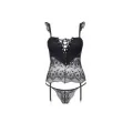 Alena Korsett & Tanga Schwarz von Beauty Night Fashion