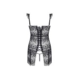 Alena Korsett & Tanga Schwarz von Beauty Night Fashion | Fesselliebe.de