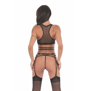 Finicia Strumpfgürtel Schwarz von Livco Corsetti Fashion