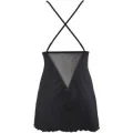 Babydoll & String Schwarz V-10479 von Axami