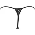 Babydoll & String Schwarz V-10479 von Axami