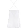 Babydoll & String Weiss V-10459 von Axami