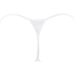 Babydoll & String Weiss V-10459 von Axami