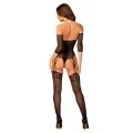 Bodystocking G333 Schwarz von Obsessive