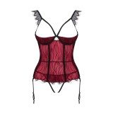 Denissa Korsett & Tanga Rot von Obsessive | Fesselliebe.de