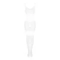 Bodystocking G330 Weiss von Obsessive