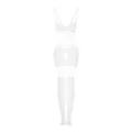 Bodystocking G330 Weiss von Obsessive