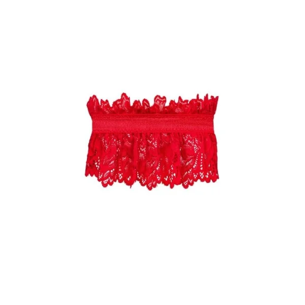 Amor Cherris Garter rot von Obsessive kaufen | Fesselliebe