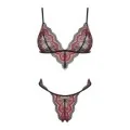 Morenty 2er Set Schwarz von Obsessive