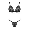 Dominnis 2er Set Schwarz von Obsessive
