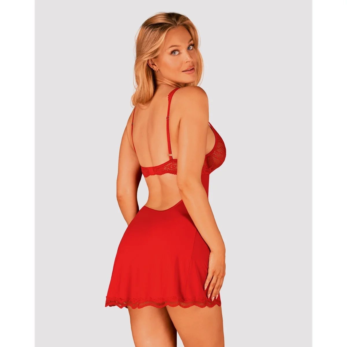 Luvae Babydoll & Tanga rot von Obsessive kaufen | Fesselliebe