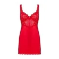 Amor Cherris Chemise & Tanga Rot von Obsessive