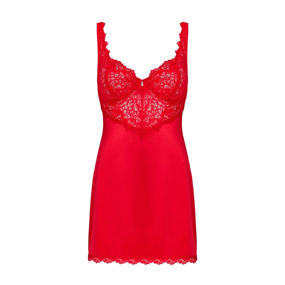 Amor Cherris Chemise & Tanga Rot von Obsessive | Fesselliebe.de