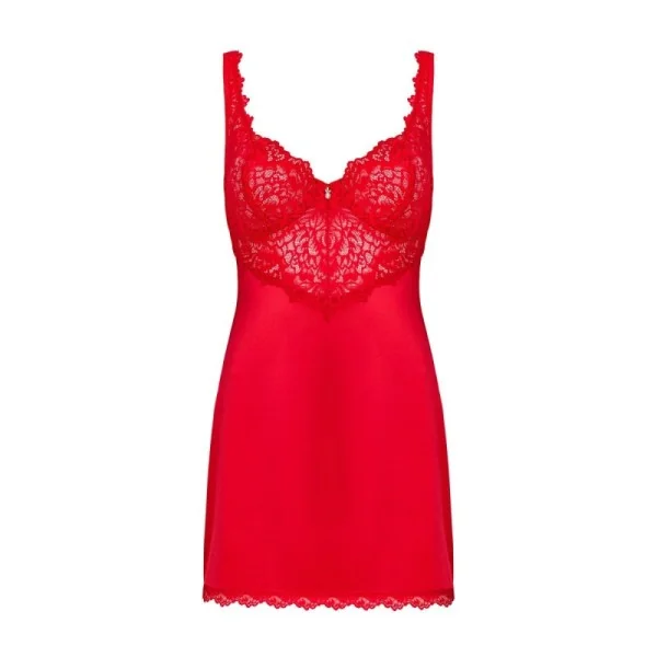 Amor Cherris Chemise & Tanga rot von Obsessive kaufen | Fesselliebe
