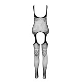 Eco Bodystocking Bs008 Weiss von Passion Eco Collection | Fesselliebe.de